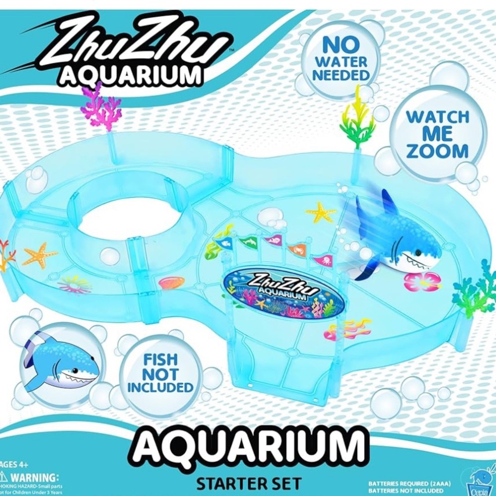 🎉Host Pick 🎉ZhuZhu Aquarium Starter Set With 2 Fish Included